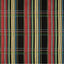 Brunschwig & Fils LA COMELLE PLAID ONYX Upholstery Fabric