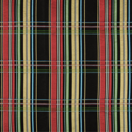 Brunschwig & Fils LA COMELLE PLAID ONYX Upholstery Fabric