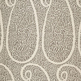 Schumacher Ambala Paisley Greige Fabric