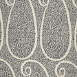 Schumacher Ambala Paisley Ash Fabric