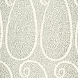 Schumacher Ambala Paisley Fog Fabric
