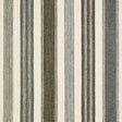 Schumacher Montauban Stripe Nickel / Greige Fabric