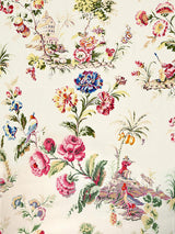 Scalamandre Somerset Linen Print Bloom Fabric