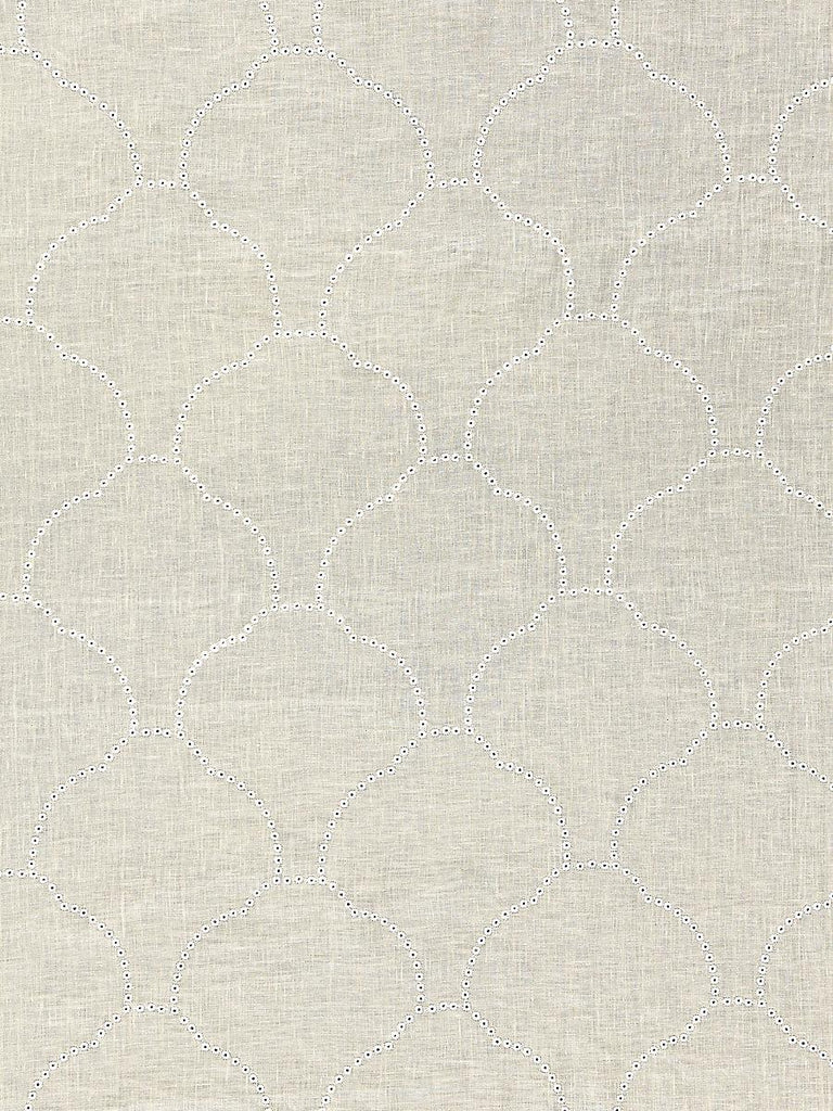 Scalamandre COQUILLE SHEER FLAX Fabric