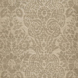 Schumacher Malay Damask Print Chanterelle Fabric