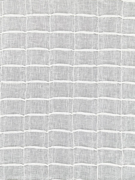 Scalamandre Pintuck Linen Sheer Ivory Fabric