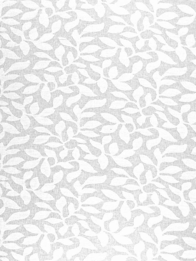 Scalamandre Arbre Linen Sheer Ivory Fabric