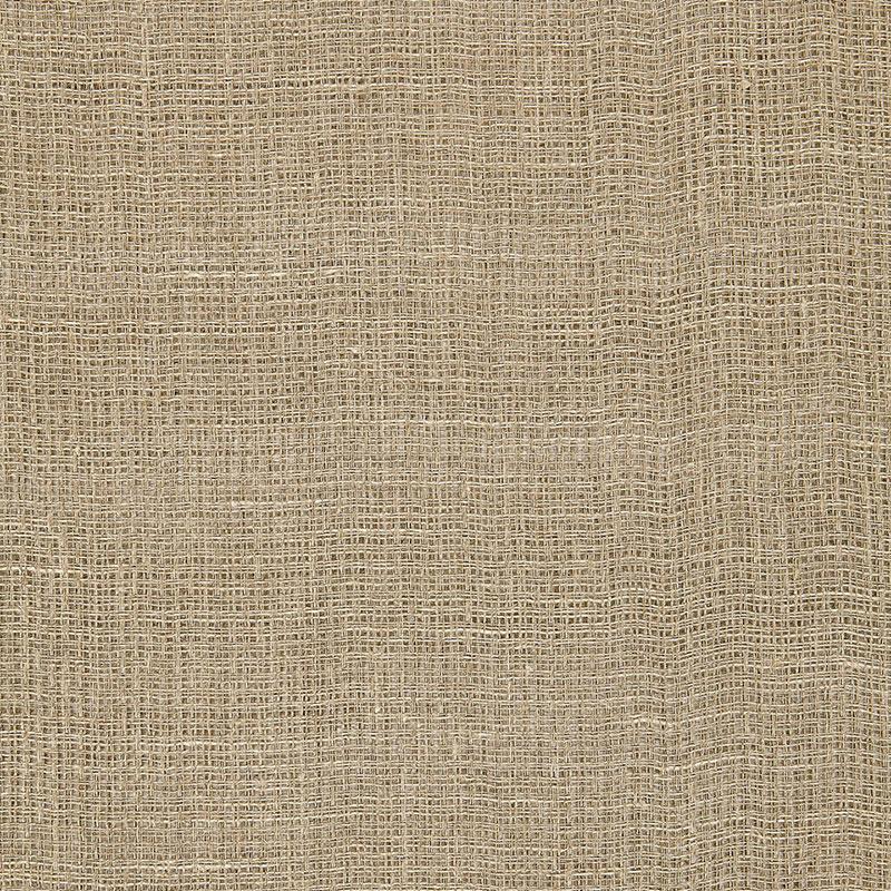 Schumacher Breton Sheer Greige Fabric