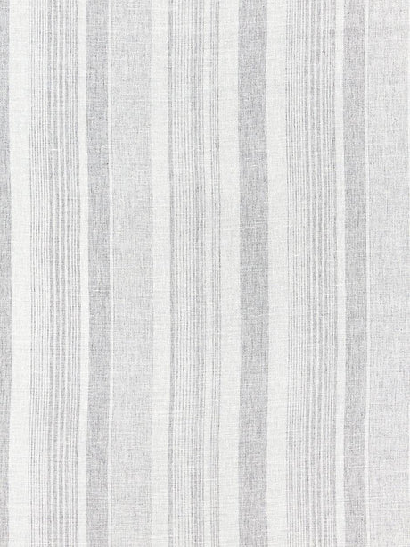 Scalamandre Montauk Stripe Sheer Fog Fabric