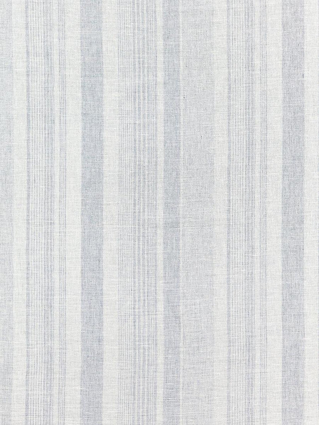 Scalamandre Montauk Stripe Sheer Chambray Fabric