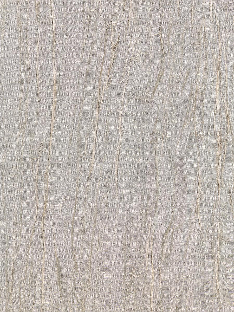 Scalamandre Pleated Linen Sheer Greige Fabric