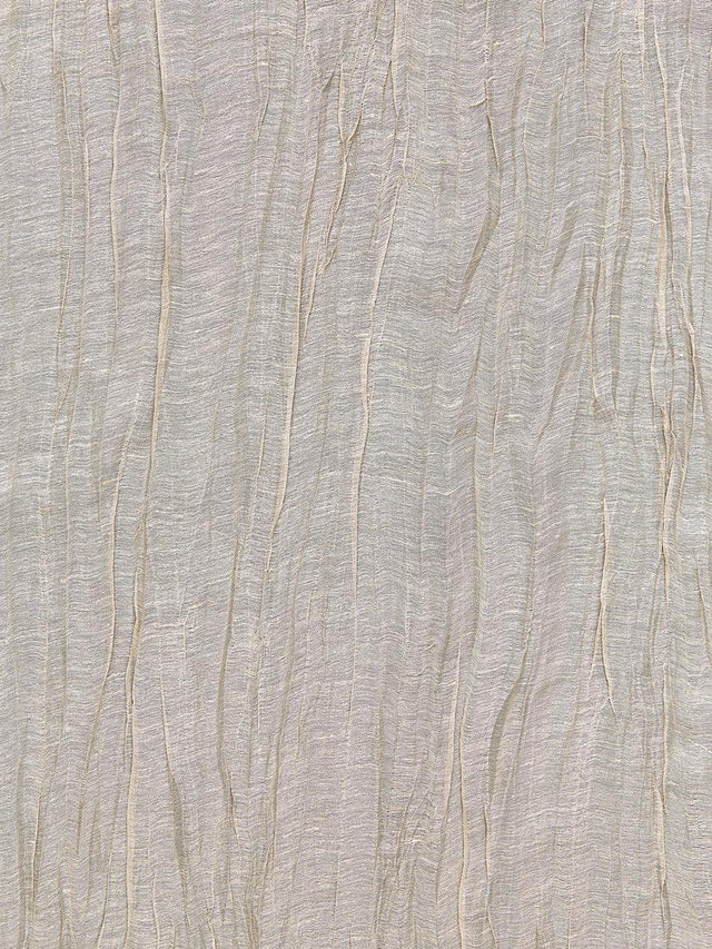 Scalamandre Pleated Linen Sheer Greige Fabric
