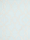 Scalamandre Damascus Embroidery Blue Mist Fabric