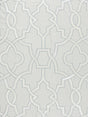 Scalamandre Damascus Embroidery Pearl Grey Fabric