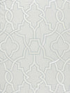 Scalamandre Damascus Embroidery Pearl Grey Fabric