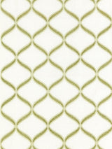 Scalamandre Rondure Embroidery Fern Fabric