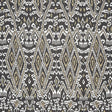Schumacher Maya Ikat Print Ash Fabric