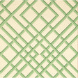 Brunschwig & Fils TREILLAGE SIDEWALL CELADON ON OFF-WHITE Wallpaper