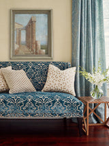 Scalamandre Broderie Leopard Camel On Cream Fabric