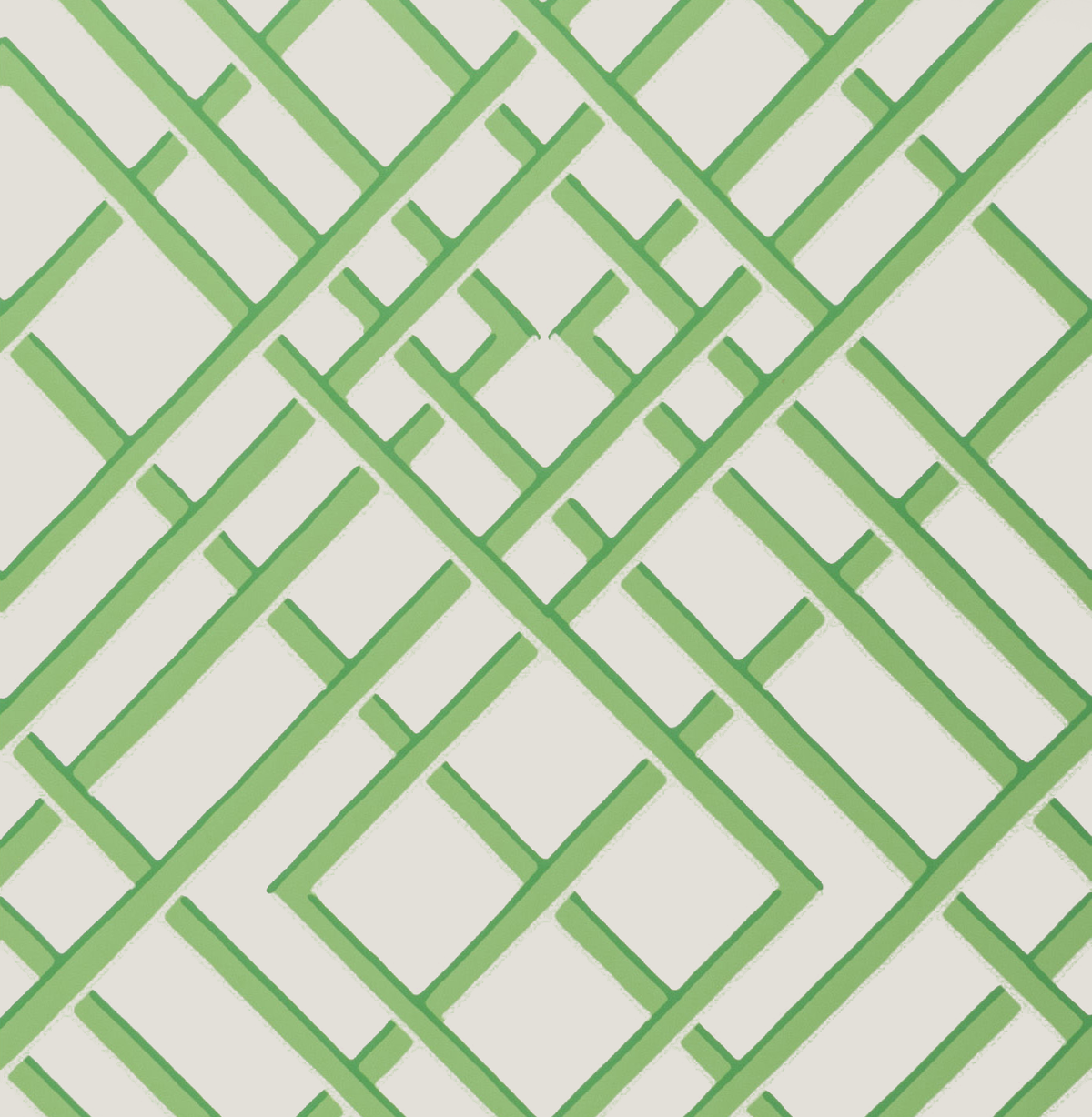 Brunschwig & Fils TREILLAGE SIDEWALL LEAF Wallpaper