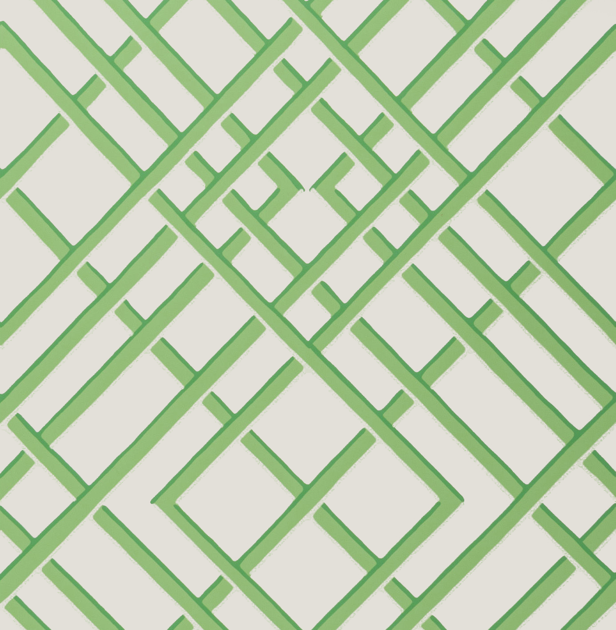 Brunschwig & Fils TREILLAGE SIDEWALL LEAF Wallpaper