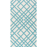 Brunschwig & Fils TREILLAGE SIDEWALL AQUA Wallpaper