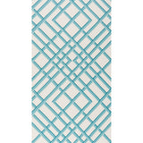 Brunschwig & Fils TREILLAGE SIDEWALL AQUA Wallpaper
