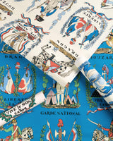 Brunschwig & Fils BATTLE OF VALMY 1792 MULTI ON WHITE VINYL Wallpaper