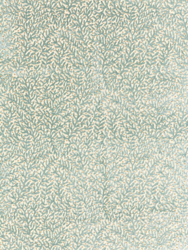 Scalamandre Corallina Velvet Lagoon Fabric