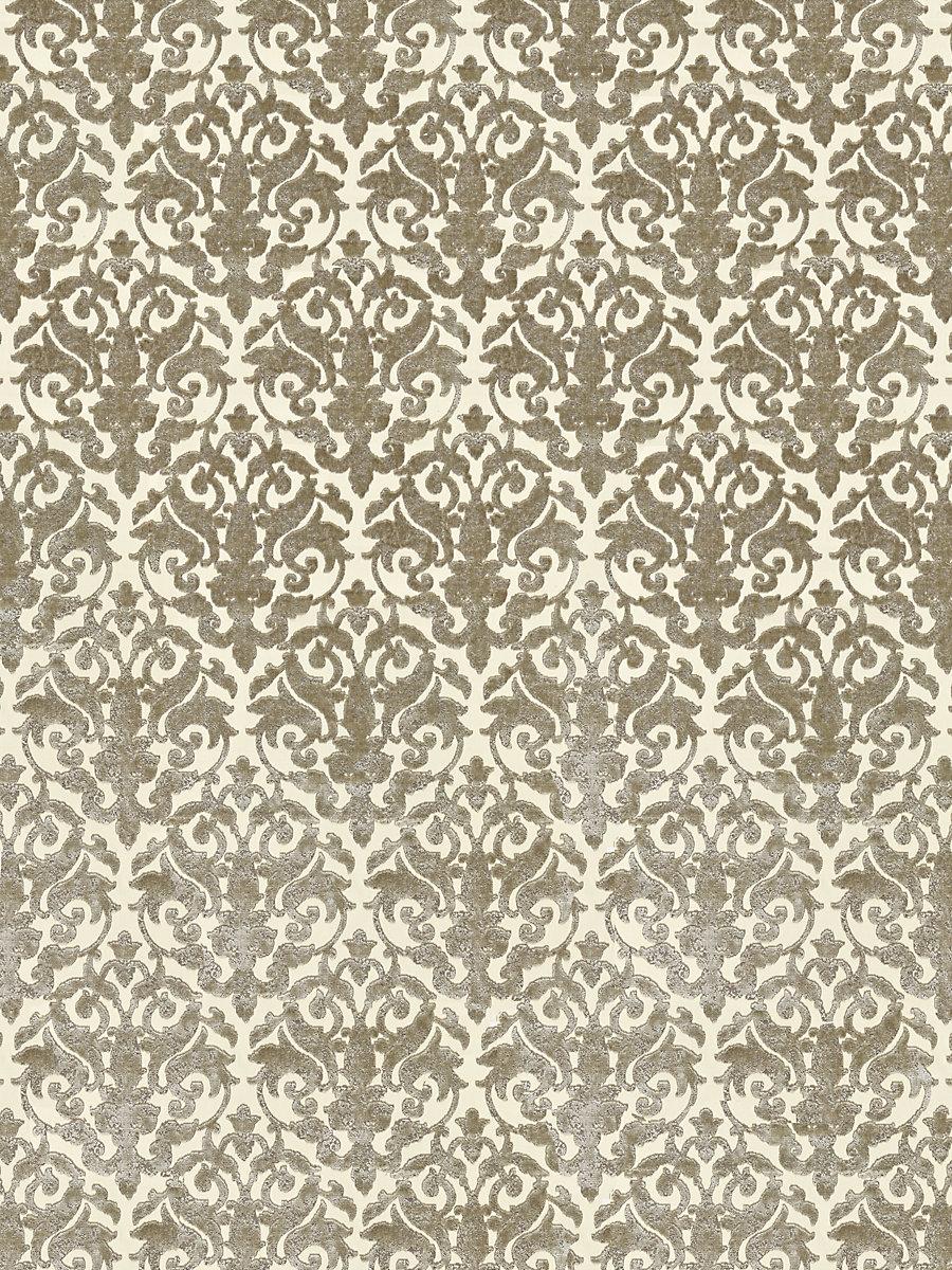 Scalamandre Venezia Silk Velvet Pewter Fabric