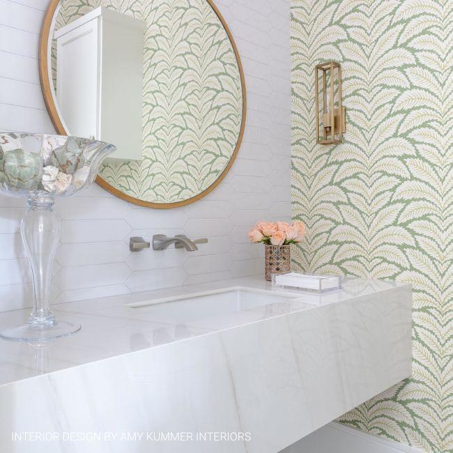 Brunschwig & Fils TALAVERA LEAF Wallpaper