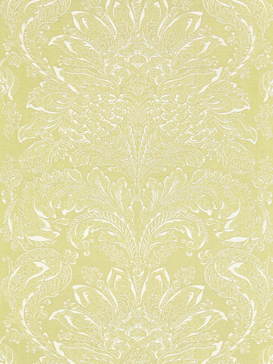 Scalamandre Carlotta Damask Peridot Fabric