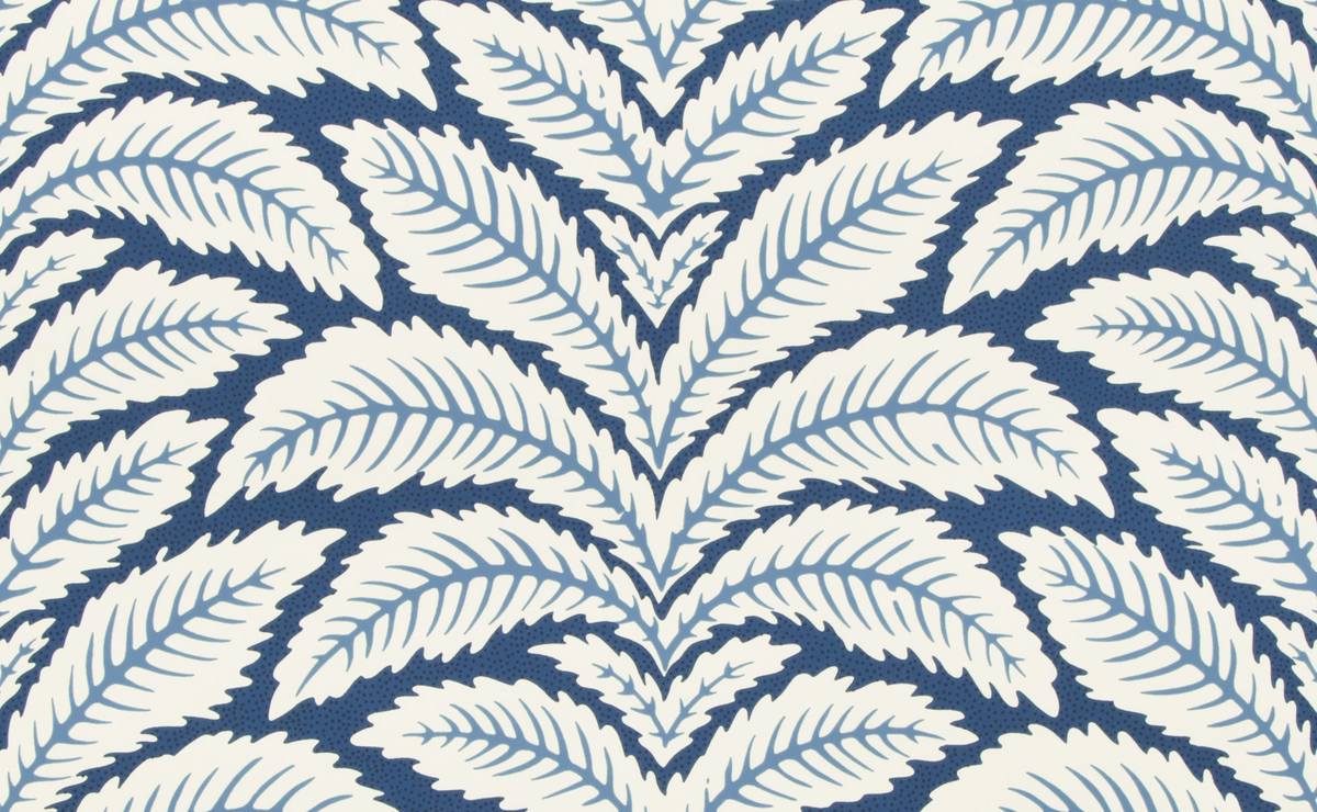 Brunschwig & Fils TALAVERA INDIGO Wallpaper
