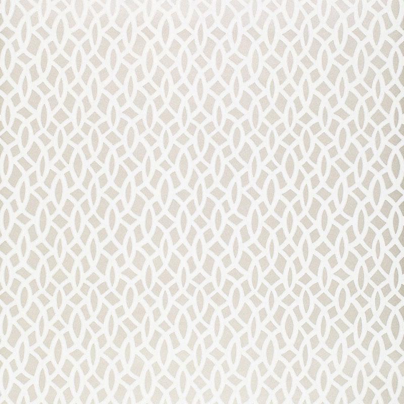 Schumacher Chain Link Silver Wallpaper