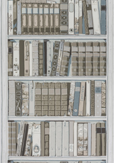 Brunschwig & Fils BIBLIOTHEQUE GREIGE Wallpaper