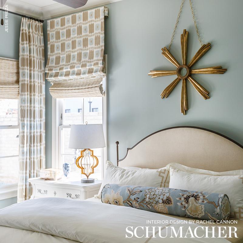 Schumacher Kandira Greige Fabric