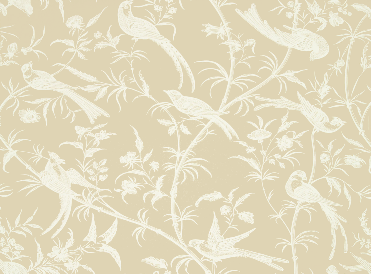 Brunschwig & Fils Bengali Natural Wallpaper
