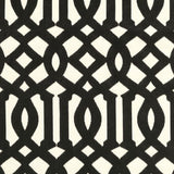 Schumacher Imperial Trellis Velvet Noir Fabric