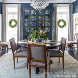 Schumacher Soho Weave Charcoal Fabric