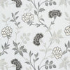 Schumacher Sheridan Embroidery Grisaille Fabric