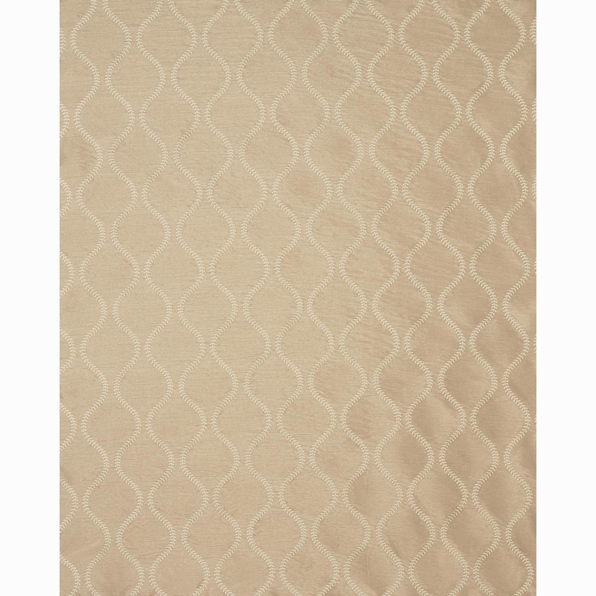 Schumacher Agadir Embroidery Chanterelle Fabric