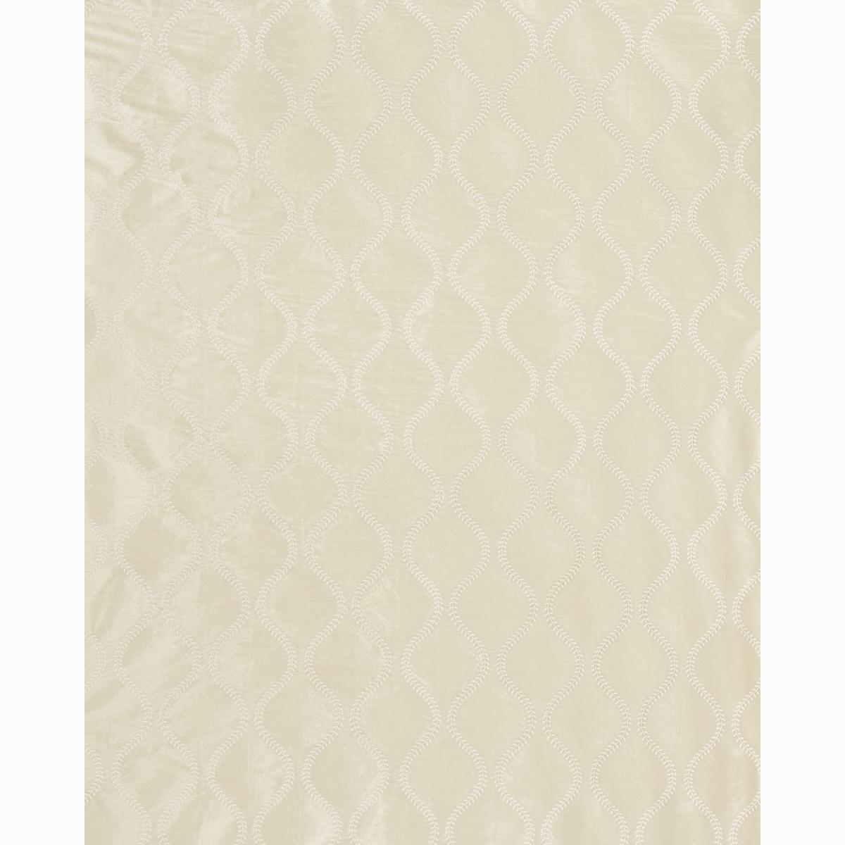 Schumacher Agadir Embroidery Champagne Fabric