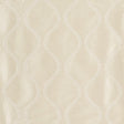 Schumacher Agadir Embroidery Champagne Fabric
