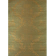 Brunschwig & Fils CHIRI ON SISAL & COTTON GOLD ON SPRING GREEN Wallpaper