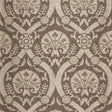 Schumacher Taza Damask Chanterelle Fabric