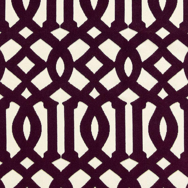 Schumacher Imperial Trellis Velvet Byzantine Fabric