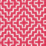Schumacher Soho Weave Raspberry Fabric