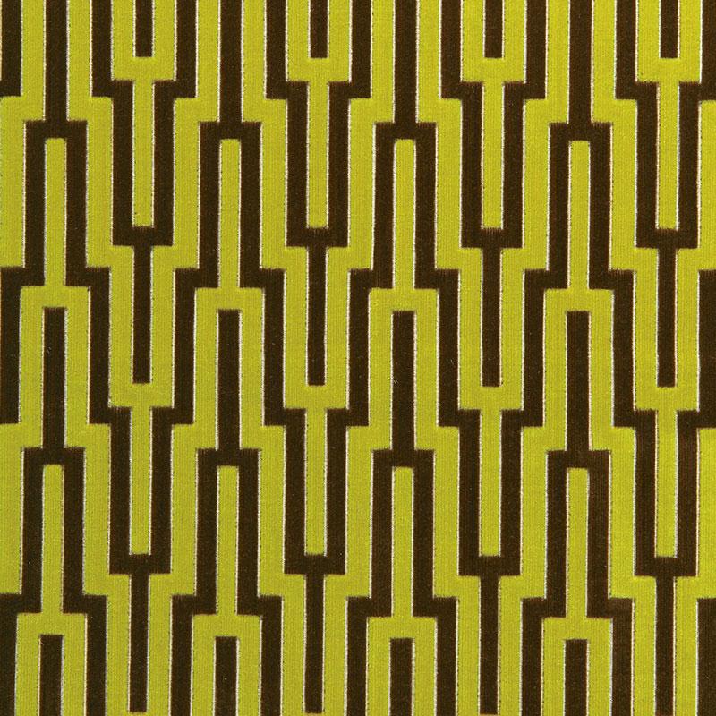 Schumacher Metropolitan Velvet Bamboo Shoot Fabric