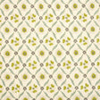 Schumacher Claremont Embroidery Chartreuse Fabric