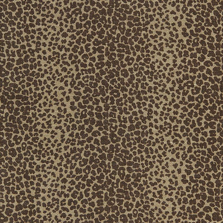 Schumacher Leopard Linen Print Java Fabric